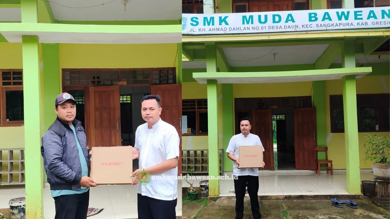 Thumbnail: Kado Istimewa Milad ke-12 || SMK MUDA Bawean Terima Bantuan Laptop "Merah Putih" dari Pemerintah