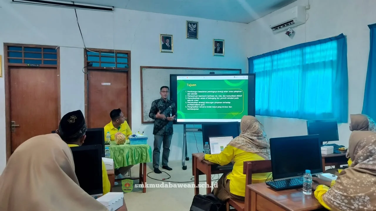 Thumbnail: Perkuat Mutu Pendidikan Vokasi Kepulauan, Pengawas Cabdin Gresik Gelar Pembinaan Intensif di SMK Muhammadiyah 4 Sangkapura