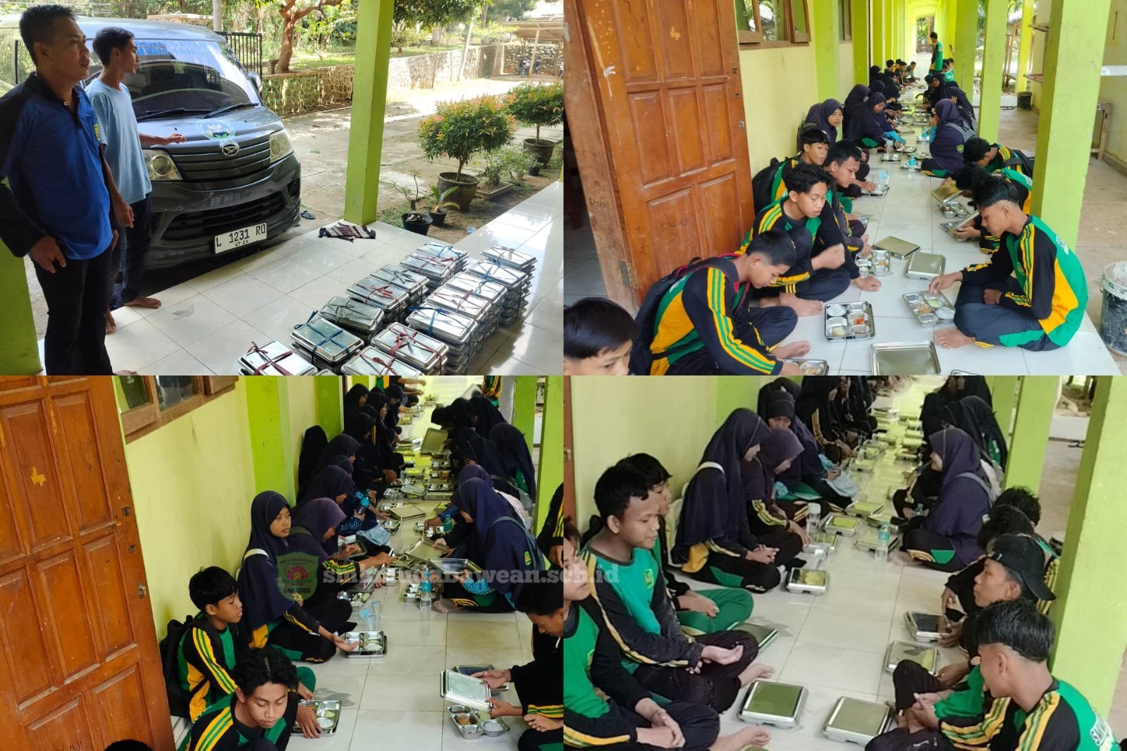 Thumbnail: Perdana Penerimaan Program Makan Bergizi Gratis (MBG) di SMK MUDA Bawean
