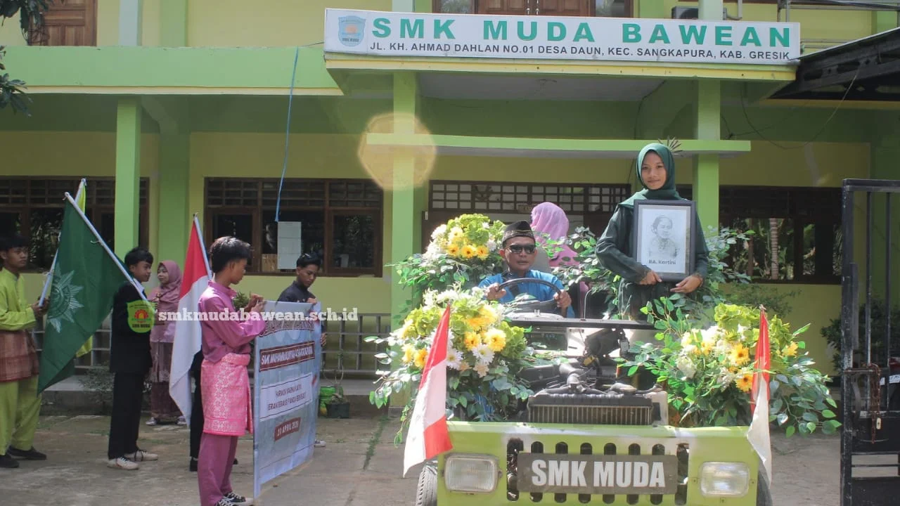 Thumbnail: Semarak Hari Kartini di SMK MUDA Bawean || "Harmoni Warna Kartini" Warnai Jalanan Dusun Daun Barat