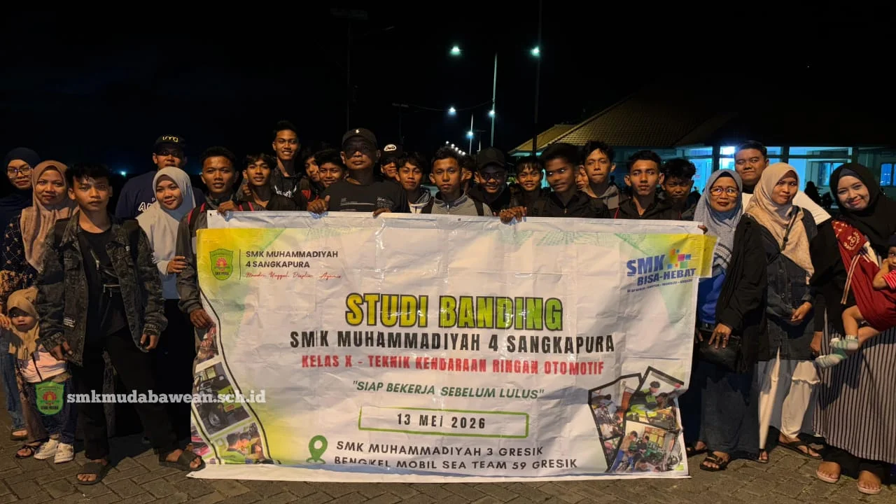 Thumbnail: Jelajahi Daratan Gresik, Siswa TKR SMK MUDA Bawean Sukses Laksanakan Studi Banding "Siap Kerja Sebelum Lulus"